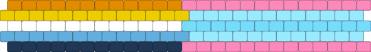 Aroace & Transmasc 5 stripe flag - pink,light blue,pride,pride flag,aromantic,asexual,aroace,trans,transgender,transmasc