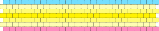 Binary to Nonbinary (BTNB) (1) 7 stripe flag - yellow,pride,pride flag,trans,gender,transgender,nonbinary,btnb