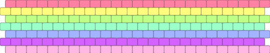 Gaygirl 7 stripe flag - pink,yellow,pride,pride flag,turian,turigirl,gaygirl