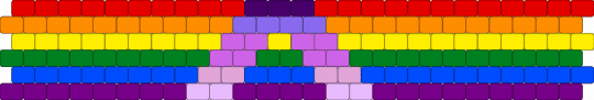 Queer Neopronouns Ally (3) 6 stripe flag - yellow,blue,orange,colorful,pride,pride flag,ally,neopronouns,queer