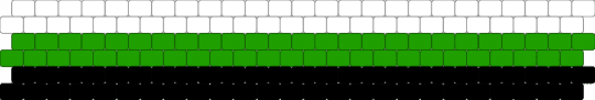 Neutrois 6 stripe flag - white,green,pride,pride flag,gender,neutrois,neutral