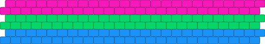 Polysexual 6 stripe flag - pink,teal,light blue,pride,pride flag,polysexual