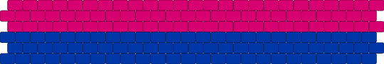 Cisgender 6 stripe flag - pink,blue,pride,cis,cisgender