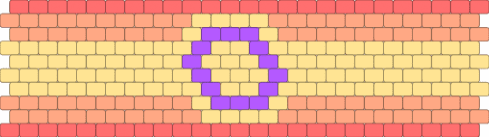 I4I (2) 10 stripe flag - orange,yellow,pride,pride flag,intersex,i4i,ili