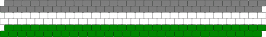 Nudism 6 stripe flag - green,gray,pride,pride flag,nudist,naturist,nudism