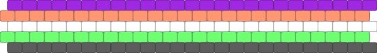 Thembo (2) 5 stripe flag - purple,orange,teal,gray,pride,pride flag,thembo