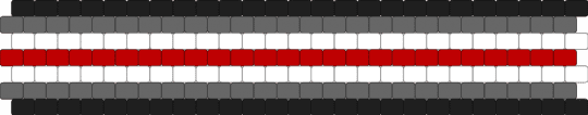 Rabiosexual pride 7 stripe flag - gray,red,pride,pride flag,rabies,silly flags,rabiosexual