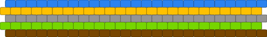 DILF (2) 5 stripe flag - yellow,green,colorful,pride,pride flag,dilf