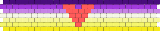 I4I 7 stripe flag - purple,yellow,pride,pride flag,intersex,i4i,ili