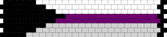 Demisexual 8 stripe flag - white,pride,pride flag,demi,demisexual