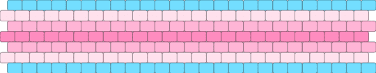 Transfem 7 stripe flag - light blue,pink,pride,pride flag,gender,trans,transfem,fem