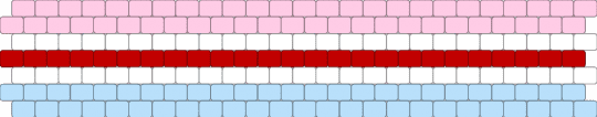 Hijra 7 stripe flag - pink,light blue,pride,pride flag,hijra