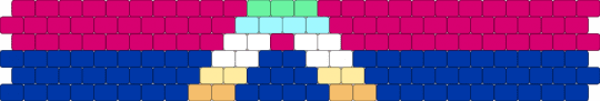 Cis Neopronouns Ally (2) 6 stripe flag - pink,blue,pride,pride flag,ally,neopronouns,cis
