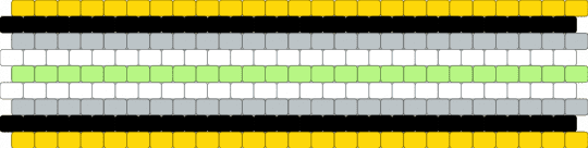 Inter-Agender (2) 9 stripe flag - yellow,white,pride,pride flag,intersex,gender,agender,interagender
