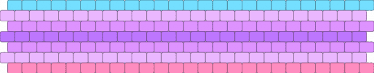 Binary to Nonbinary (BTNB) (2) 7 stripe flag - pink,pride,pride flag,trans,gender,transgender,nonbinary,btnb