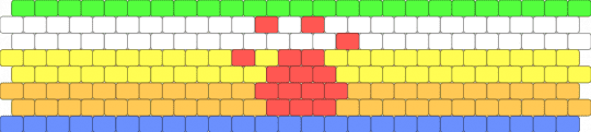 Pupgender 8 stipe flag - yellow,pride,pride flag,gender,xenic,xenogender,pupgender