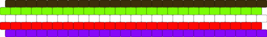 Caffiene Addiction 5 stripe flag - brown,green,red,purple,pride,pride flags,caffiene addiction,coffee,funny