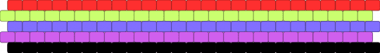 Invalid pride 5 stripe flag - red,yellow,blue,pink,pride,pride flags,funny,invalid