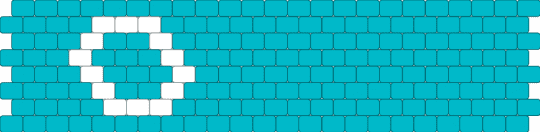PCOS 8 stripe flag - teal,pride,pride flag,pcos,intersex