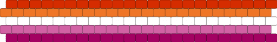 Sunset Lesbian/WLW 5 stripe flag - pink,pride flag,pride,lesbian