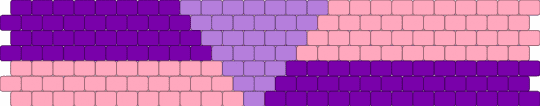 Varsex 7 stripe flag - pink,purple,pride,pride flag,intersex,varsex