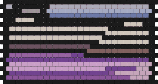 Confusion Pride 19 stripe flag - pink,pride,pride flag,confusion