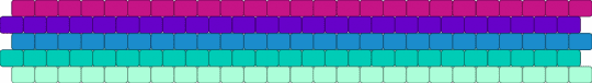 Bi-Gay 5 stripe flag - teal,pride,pride flag,bisexual,gay