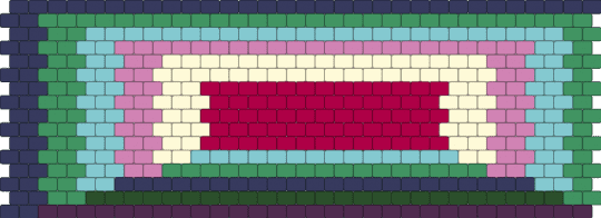 Xenic 16 stripe flag - pink,pride,pride flag,xenic,xenogender,gender