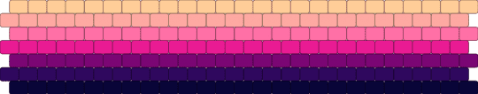 Hypersexual (3) 7 stripe flag - beige,pink,pride,pride flags,hypersexual