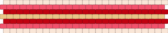 Girlflux 7 stripe flag - beige,red,pride,pride flag,gender,girlflux