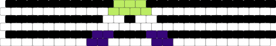 Straight Neopronouns Ally 6 stripe flag - white,green,purple,pride,pride flag,straight,ally,neopronouns