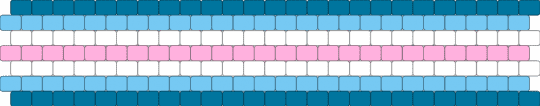 Tomboy (2) 7 stripe flag - blue,light blue,pride,pride flag,tomboy,masc women