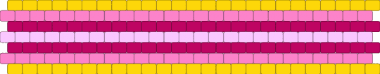 Intertrans Woman 7 stripe flag - yellow,pink,pride,pride flag,trans,transgender,intersex,intertrans,intertrans woman