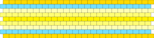 Intertrans AMAB Transneutral 9 stripe flag - yellow,pride,pride flag,intersex,trans,intertrans,transneutral,amab