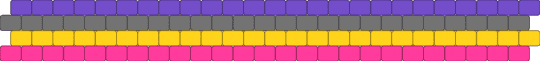 Monosexual 4 stripe flag - purple,gray,yellow,pink,pride,pride flag,monosexual,mono,sexuality