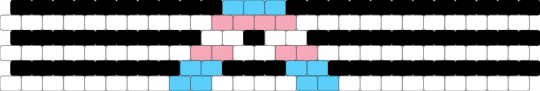 Straight Trans Ally 6 stripe flag - white,light blue,pink,pride,pride flag,straight,ally,trans,trans ally