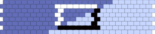 Perisex / Endosex (3) 8 stripe flag - blue,white,pride,dyadic,endosex,perisex