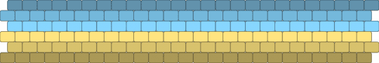 Seahorse Dad 6 stripe flag - light blue,yellow,pride,pride flag,seahorse dad,trans,nonbinary