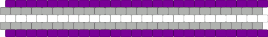 Gray-Asexual / Graysexual 5 stripe flag - pink,beige,pride,pride flags,gray,gray ace,gray asexual,graysexual,asexual