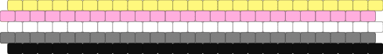 QPR / Queerplatonic Relationship 5 stripe flag - yellow,pink,gray,pride,pride flag,qpr,queer,queerplatonic,queerplatonic relationship