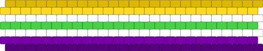 Interneutral 7 stripe flag - yellow,purple,pride,pride flag,gender,intersex,interneutral