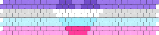 Multiromantic (2) 8 stripe flag - pink,light blue,pride,pride flag,multiromantic