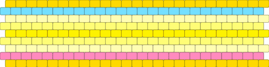 Intertrans Transneutral 9 stripe flag - yellow,pride,pride flags,intersex,intertrans,trans,transneu,transneutral,neu