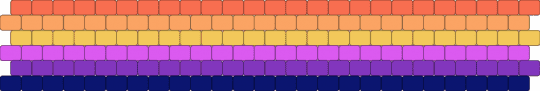 Amalgagender (2) 6 stripe flag - orange,purple,pride,pride flag,intersex,amalgagender,gender