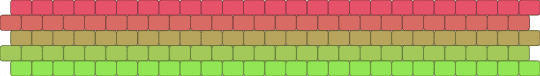 Aroflux 5 stripe flag - red,green,pride,pride flag,aro,aromantic,aroflux