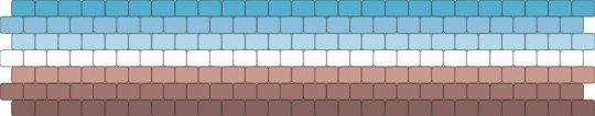 Bambi Gay 7 stripe flag - light blue,tan,pride,pride flag,gay,bambi gay,ace,asexual