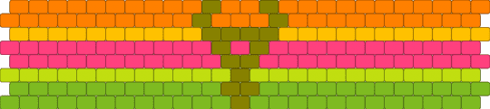 Hermagender (2) 8 stripe flag - orange,red,green,pride,pride flag,intersex,gender,hermagender