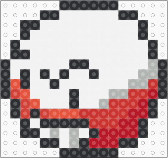 Electrode for the Liq pokemon project - white,red