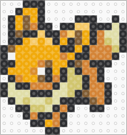 Eevee for the liq pokemon project - orange