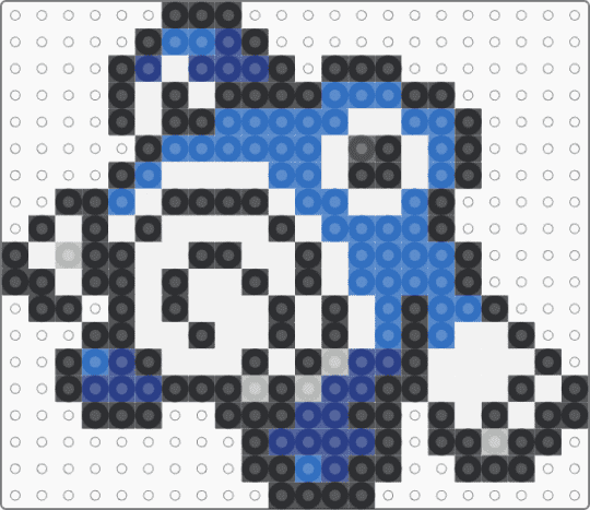 Poliwhirl for the Liq pokemon project - blue